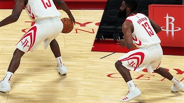 NBA 2K19 Tutorial - JAMES HARDEN Double Step Back | Signature Moves