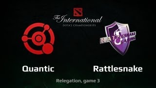 Quantic vs Rattlesnake, TI3: Relegation, game 3