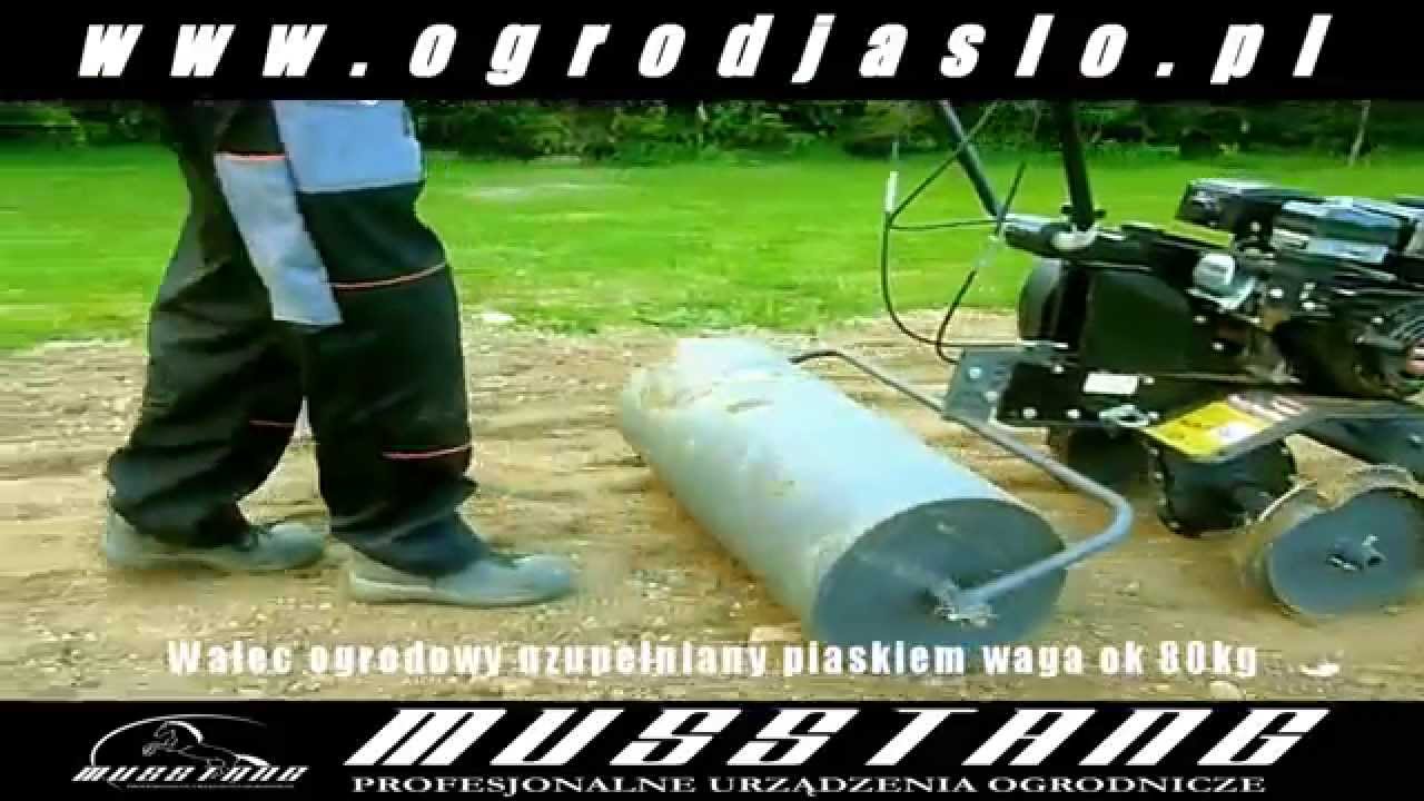 Glebogryzarka Musstang 10 Walec Ogrodowy Youtube