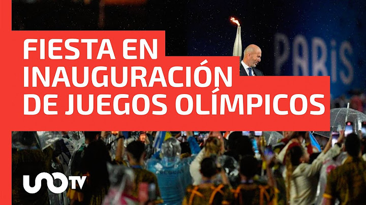 Fiesta, bohemia y seguridad; así se vivió la inauguración de los Juegos Olímpicos