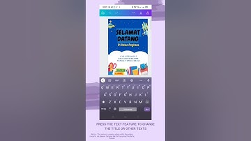 Procedure Text | How to Make Poster in Canva Application