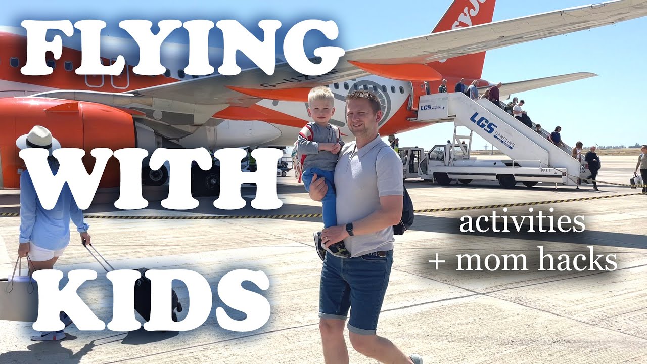 4 GENIUS ✈️ AIRPLANE MOM HACKS!! SAVE these for your next Family