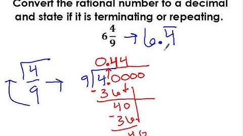 3.1 Rational Numbers and Decimals