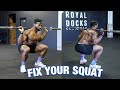FIX YOUR SQUAT | Exercises to improve your Squat (Hip Shift and knee Pain)
