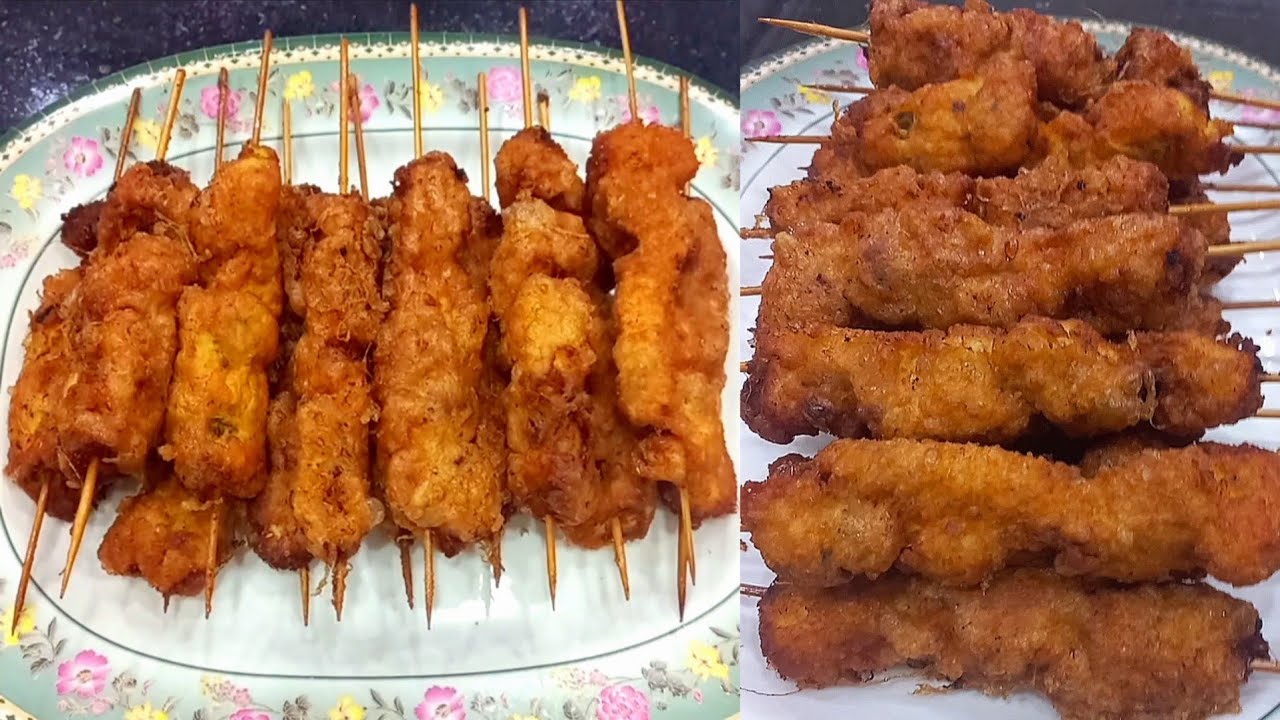 Bakery Style Chicken Stick | Chicken Stick Fry Recipe | Snacks Recipe 