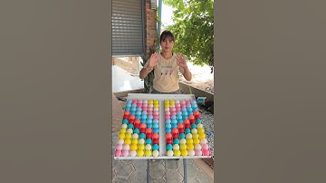 Ball Color Sorting Puzzle Solve the Smart Challenge #satisfying #colorball #colorgame