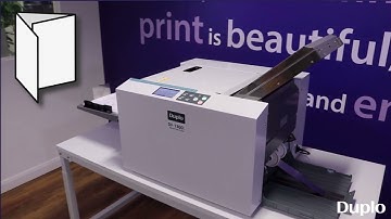 DF-1300L Air Suction Folder | Product Demo | Duplo USA