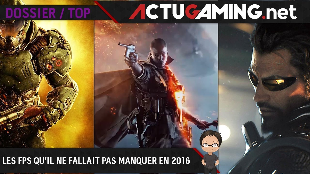 Les meilleurs FPS en 2016 Ã  ne pas manquer : Overwatch, COD ... - 