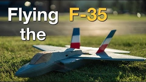 Testing the RC Powers F-35 V5
