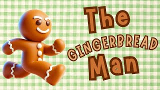 The Gingerbread Man 🍪 Full Story 🍪 Animated Fairy Tales For Children 🍪 4K