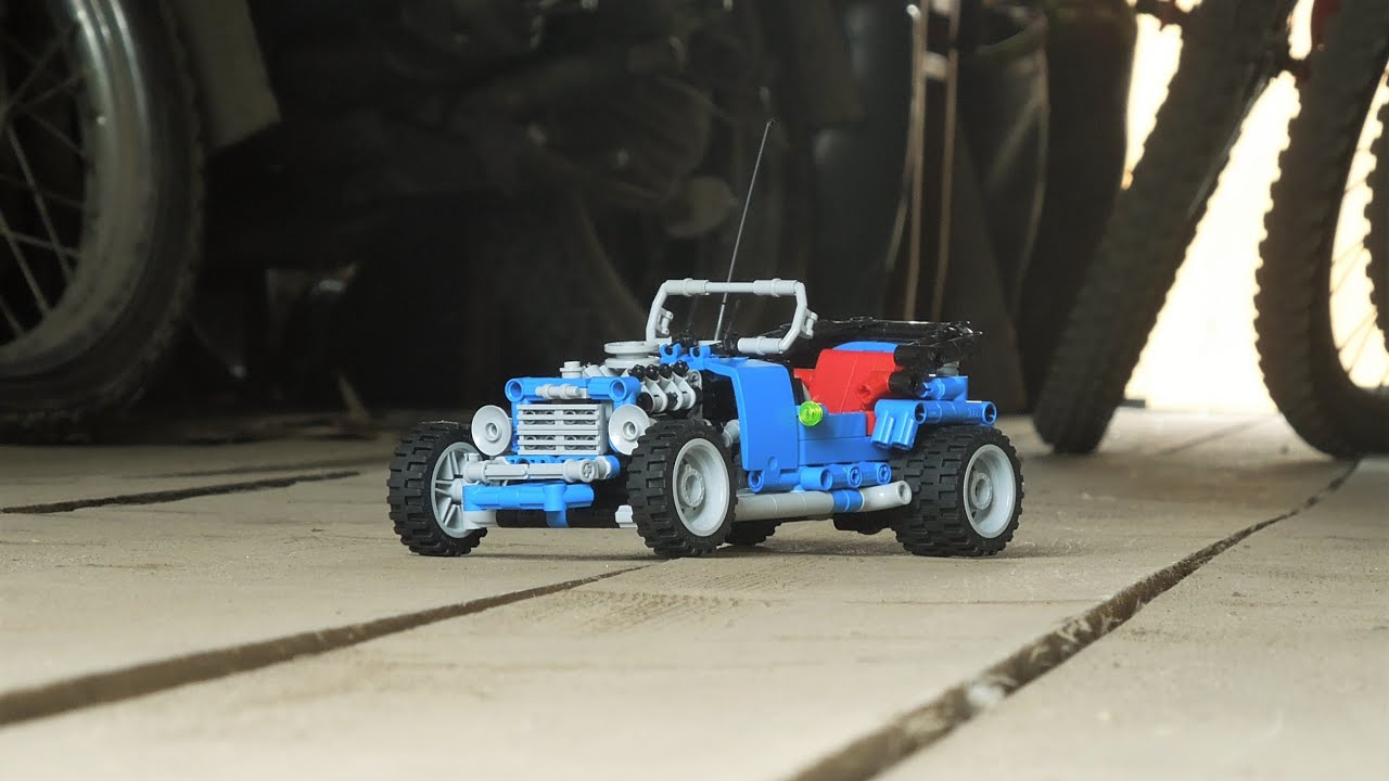 LEGO MOC-82217 5541 (10151) Blue Fury REMASTER in technic by