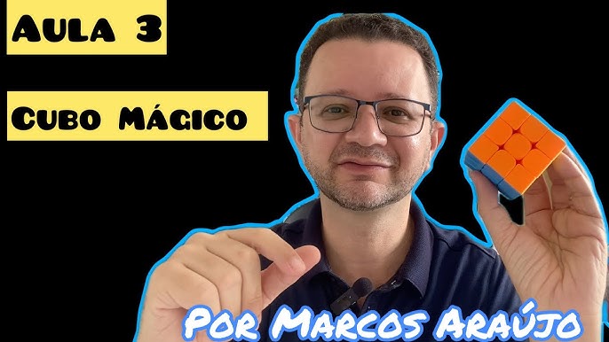 Como montar o CUBO MÁGICO - #PASSO 6 - Formação das Quinas Amarelas -  Método das Camadas 