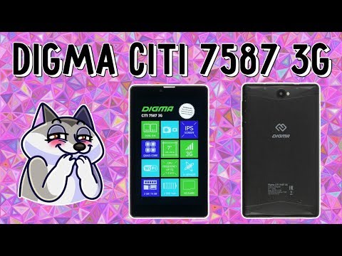 Обзор DIGMA CITI 7587 3G. Планшет мал, да удал