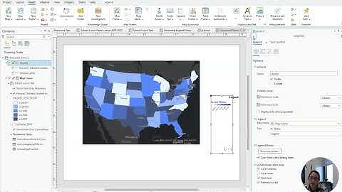 ArcGIS Pro Horizontal Legend