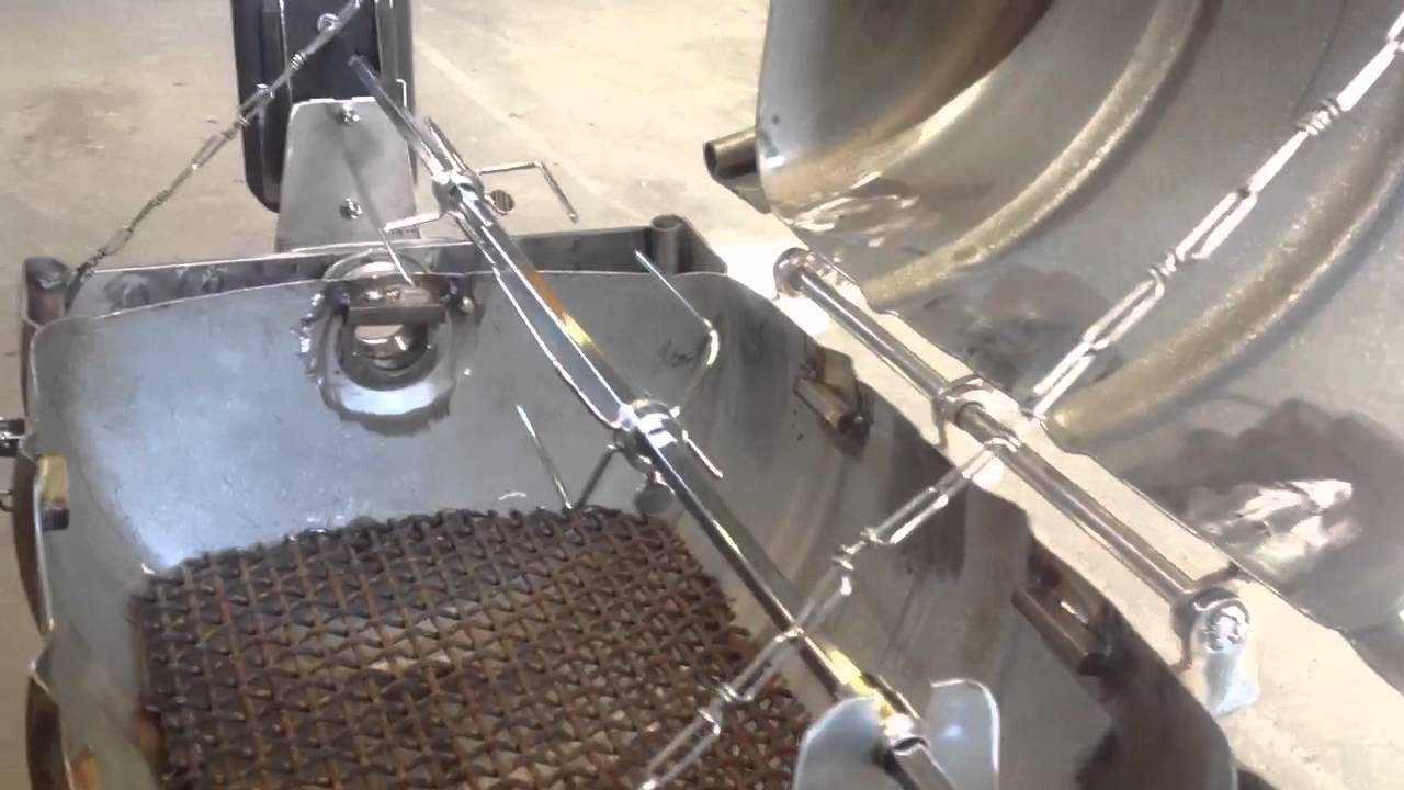 modified beer keg into
