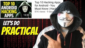 {Reality} Top 10 Hacking Apps for Android - You Must Know | Hacking with Android
