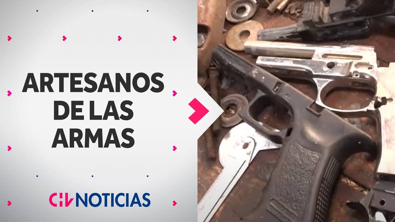 ARTESANOS DE LAS ARMAS: Capturan a banda que modificaba armas y las vendían en Valparaíso y Santiago