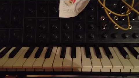 Korg ms20 mini triggered Boss crazy-300