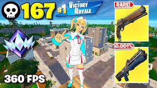 167 Elimination "RANKED RELOAD” Gameplay Wins (Fortnite Chapter 7 PS5 Controller)