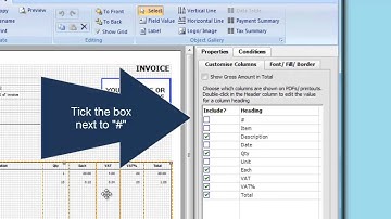 Numbering Each Item On Your Invoice Template in SliQ Invoicing