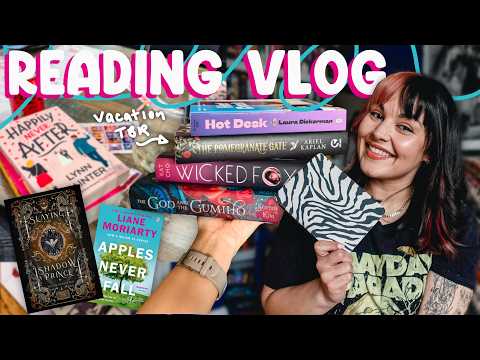WEEKLY READING VLOG 📖 A New 5 Star Read, Building my Vacation TBR & Upcoming Romance 🐺 #332