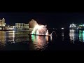 Fountain show at caudan waterfront