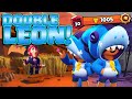 Leon 1000 trophies  double leon  pushed with randoms  brawlstars