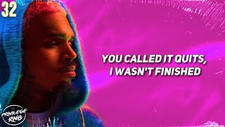 Chris Brown - Petty (Lyrics)