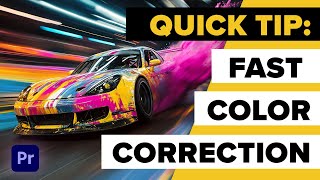 Premiere Pro Color Correction: Fast Methods with & without Proxies!