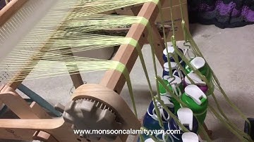 Weaving 003 - Overview of my continuous warping system