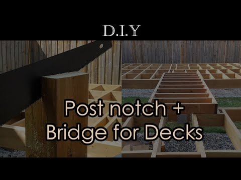 Video: Gaano kalayo dapat ang 6x6 deck posts?