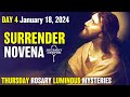 Surrender Novena Day 4 Thursday Rosary ᐧ Luminous Mysteries Rosary 💙 January 18, 2024