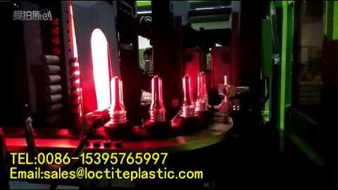 4 cavity full automatic pet bottle blowing machine