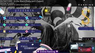 🔴LIVE | BUTAOTOME - In the Black [Dailycare's Expert] 99.51% FC