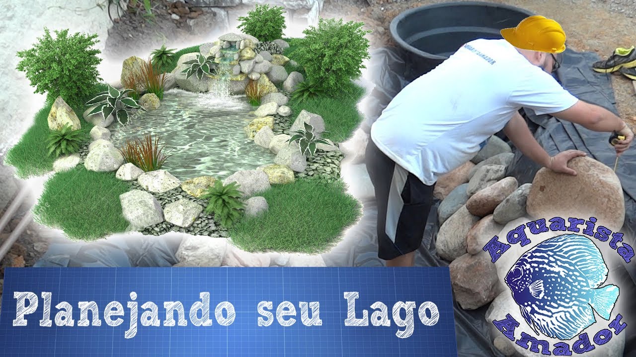 Como PLANEJAR seu lago ornamental ep. 1