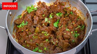 Beef Liver Stew Recipe | How to Cook Beef Liver at Home | Beef Recipes | Infoods