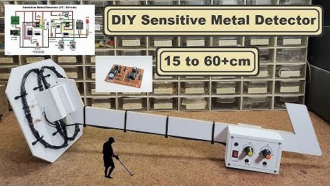 DIY Simple Sensitive IB Metal Detector with 2xNE555 IC