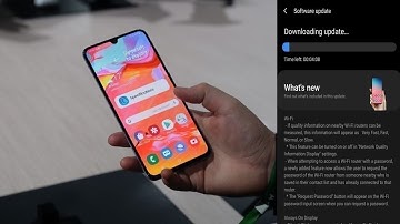Samsung Galaxy A70 Started Receiving The One UI 2.5 Update
