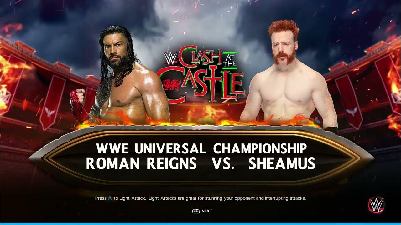 Roman Reigns Vs Sheamus Tlc Full Match WWE 2K23 - Roman Reigns vs Sheamus - TLC Match- WWE Universal