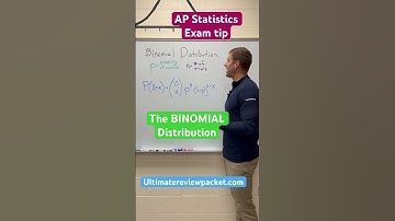 AP Statistics Exam Tip - the BINOMIAL distribution #apstats #apstatistics #apexams #apexamprep
