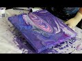 Unveiling the Magic of Waterfall Kiss: A Unique Acrylic Pour Technique