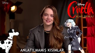 Emma Stone, Cruella Hakkında Konuşuyor! | Türkçe Dublaj