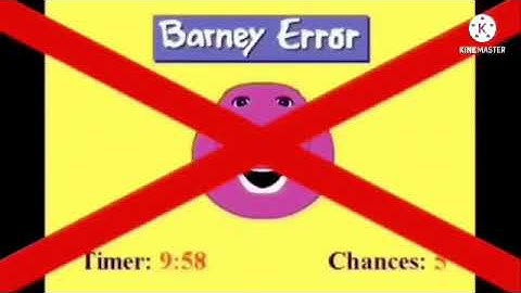 Barney Error Gets Interrupted Add Round 12