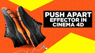 Mograph Push Apart effector in Cinema 4D 2025