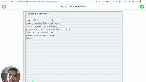 Addition by Partitioning - 3 digit numbers