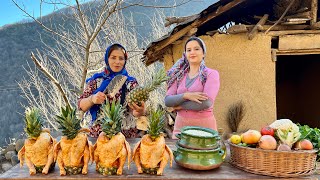 Chicken and Pineapple Turned to Delicious Tandoori Biryani Combination