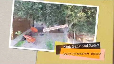 CYPRUS GLAMPING PARK Drone Video September 2017