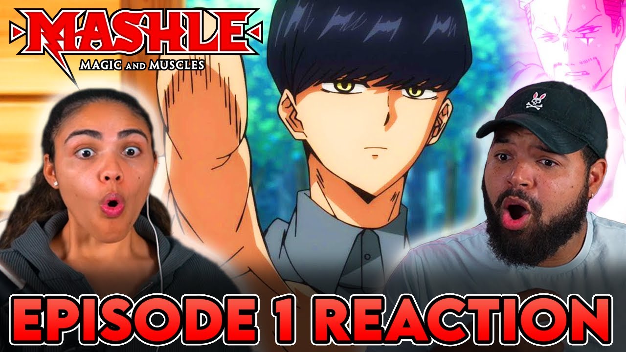 Mashle Magic and Muscles 1x1  Episode 1 Reaction 