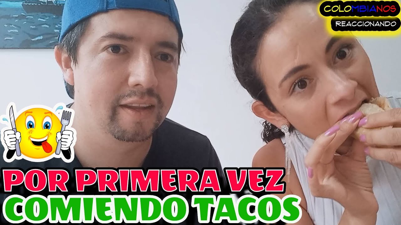 NUESTRA PRIMERA VEZ PROBANDO TACOS MEXICANOS🇲🇽 | LOS TACOS SON UNA COMPLETA DELICIA🌮 | me enchile 🌶️