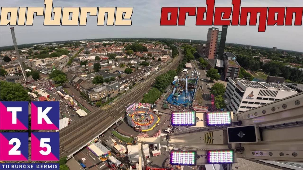 [Onride] Airborne - Ordelman - Tilburgse Kermis [7-19-2025][4K 120Hz]
